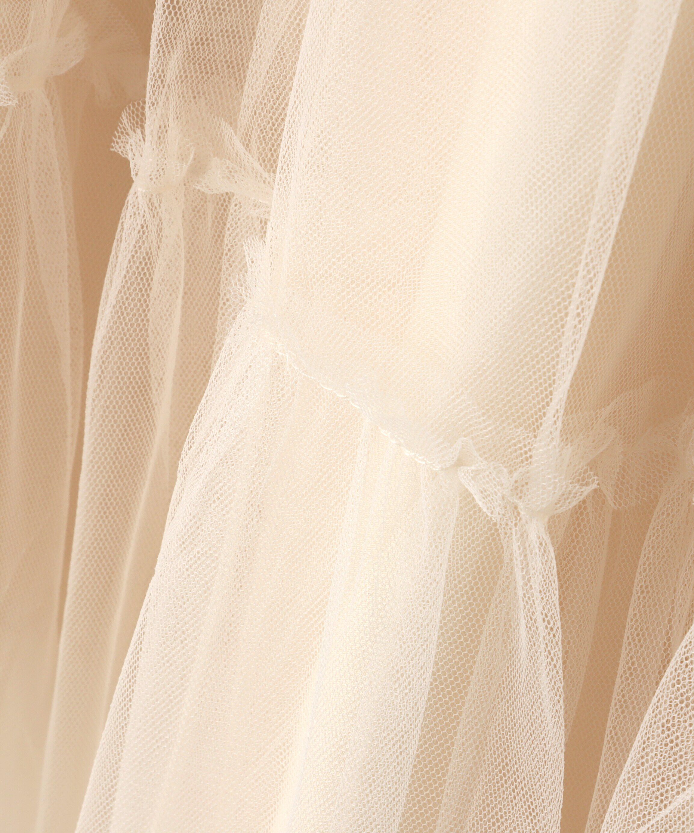  「ティアードチュールスカート」|スカート|