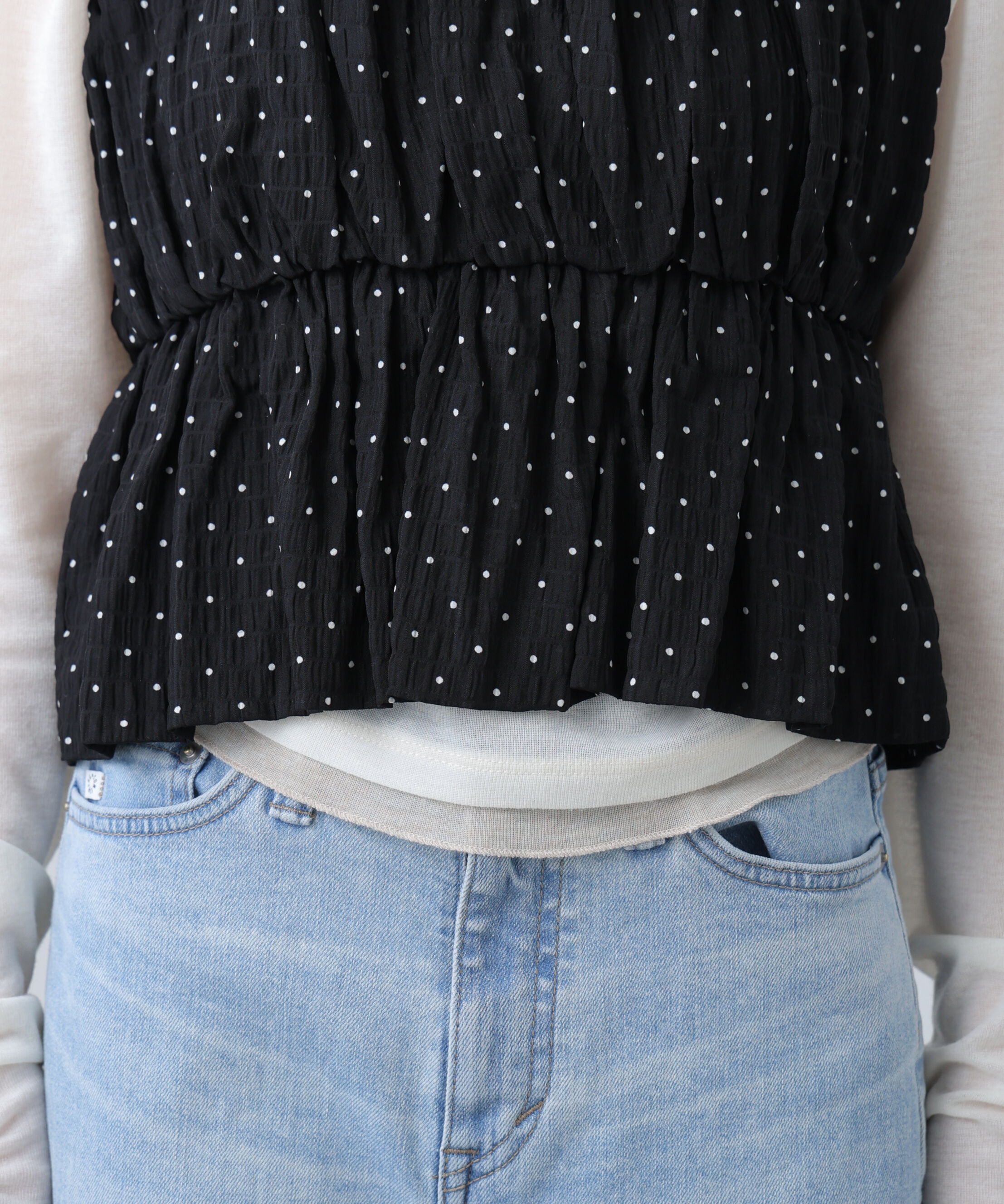  「シャイニーキャミソールビスチェ」|シャツ・ブラウス|