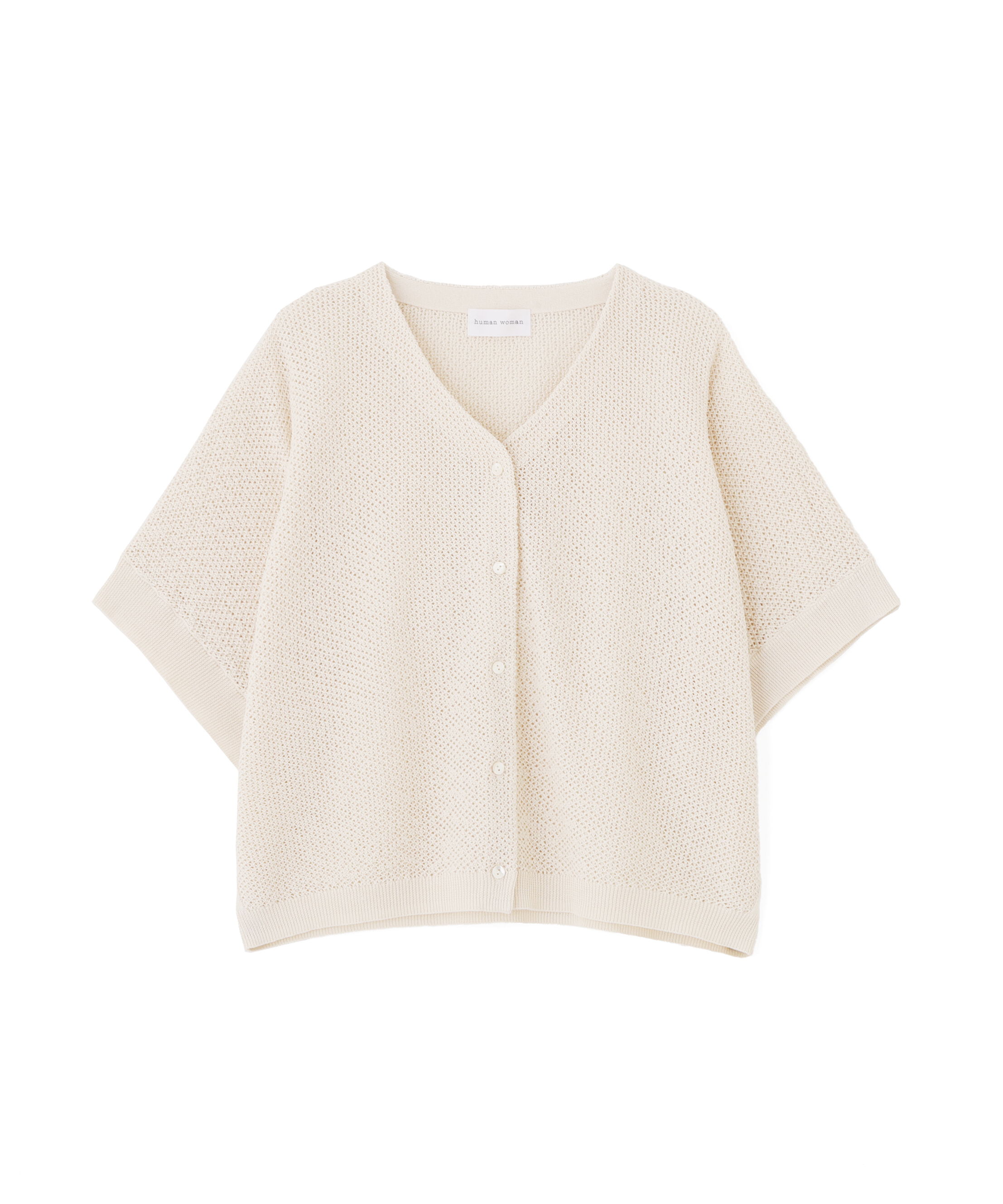  「◆メッシュ柄ニットジレ」|ニット・セーター|