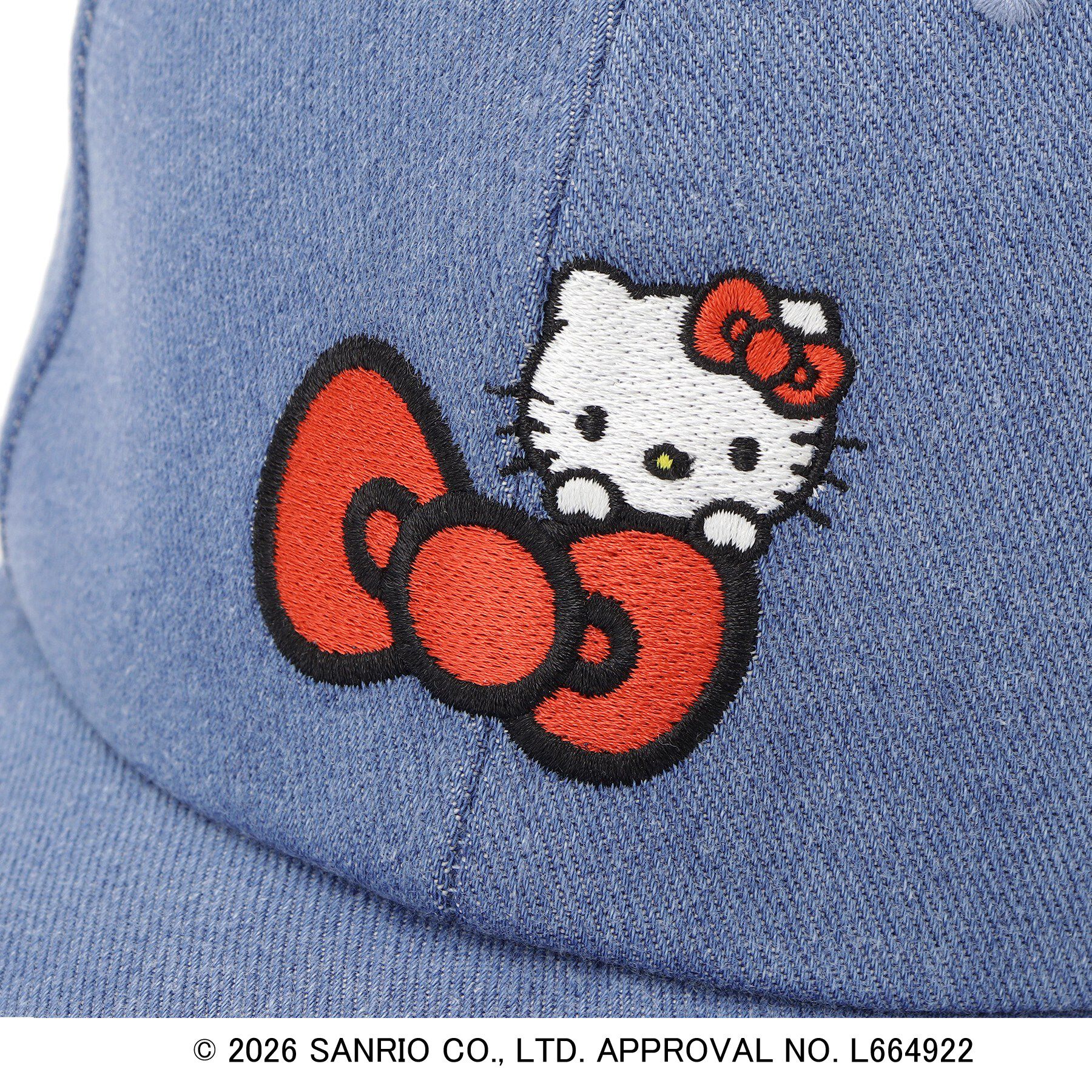 SHOO･LA･RUE「【サンリオキャラクターズ】ハローキティ＆クロミ刺繍キャップ」|キャップ・キャスケット|