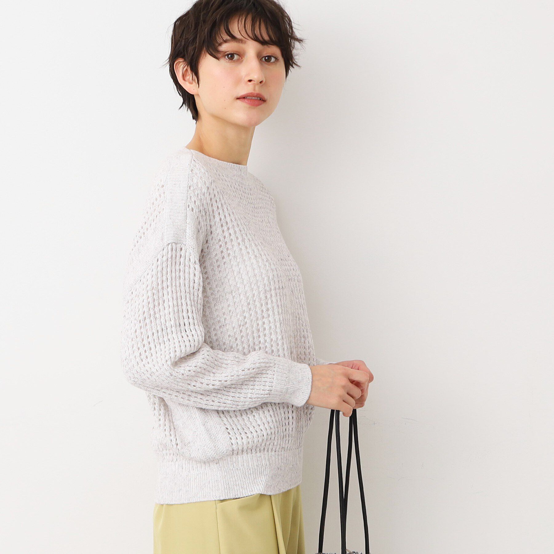 Dessin「【洗える】メッシュニット（S～L）」|ニット・セーター|