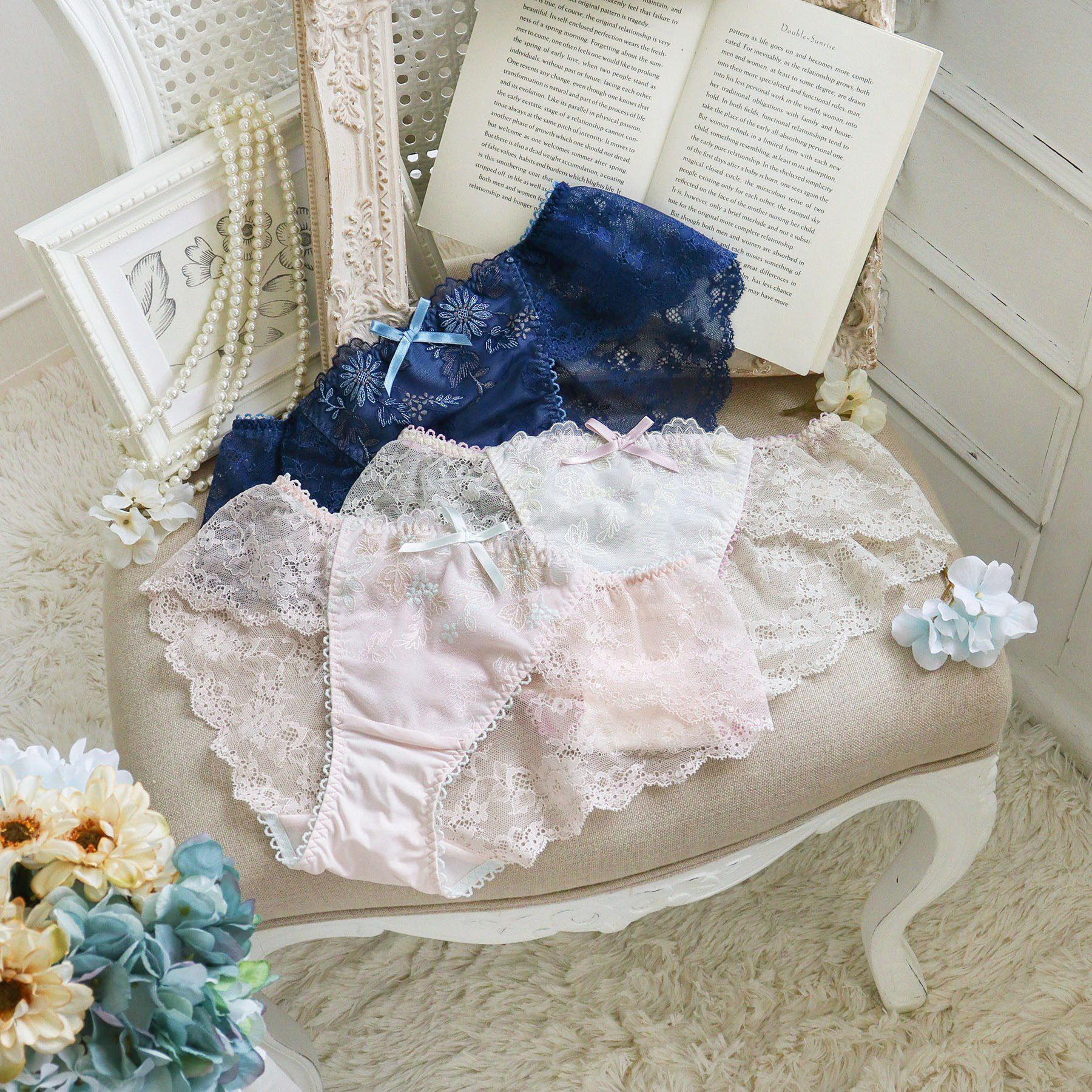 Risa Magli「リゼット レースショーツ」|インナー|