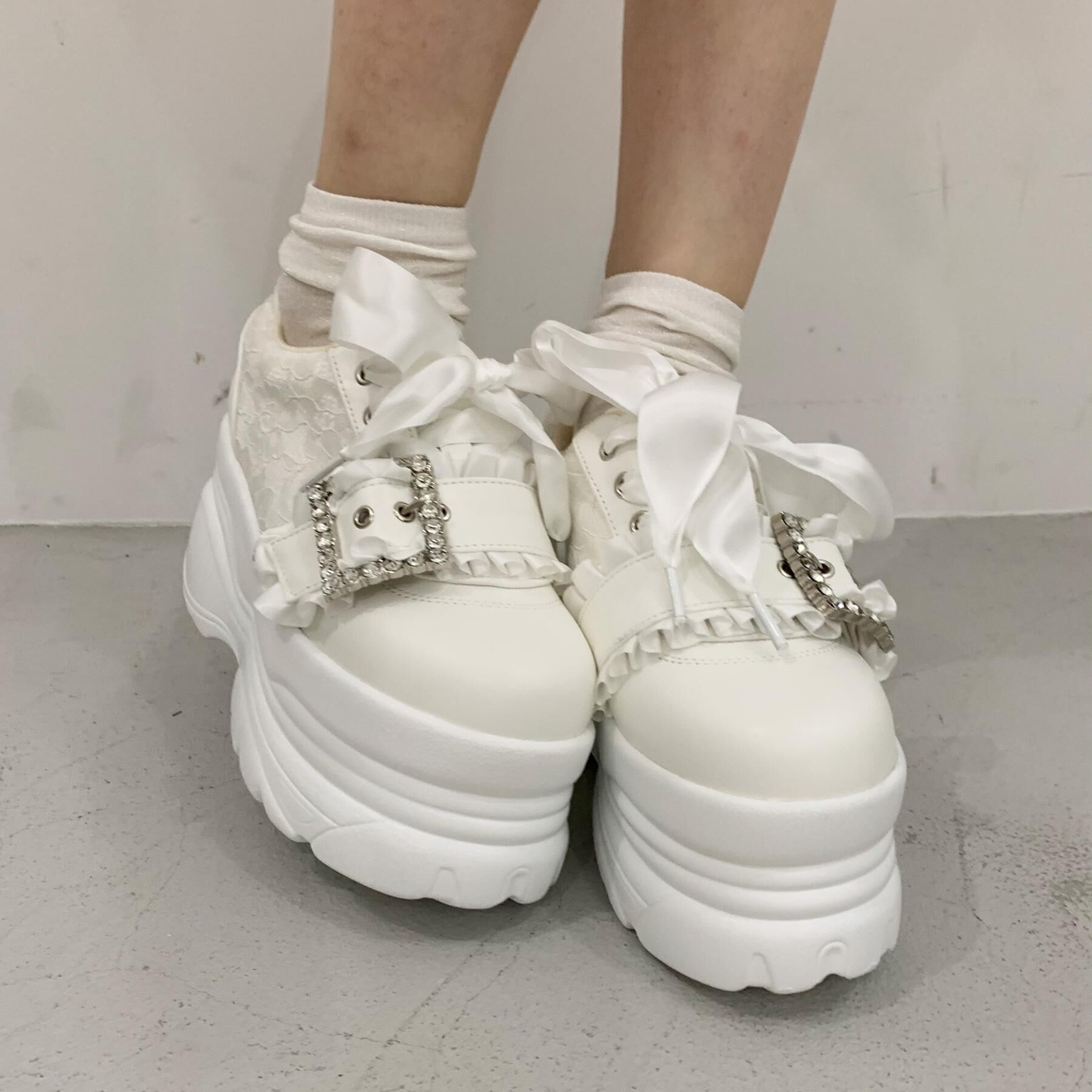 csT&P「夢見るシリーズキラキラ厚底スニーカー」|スニーカー|