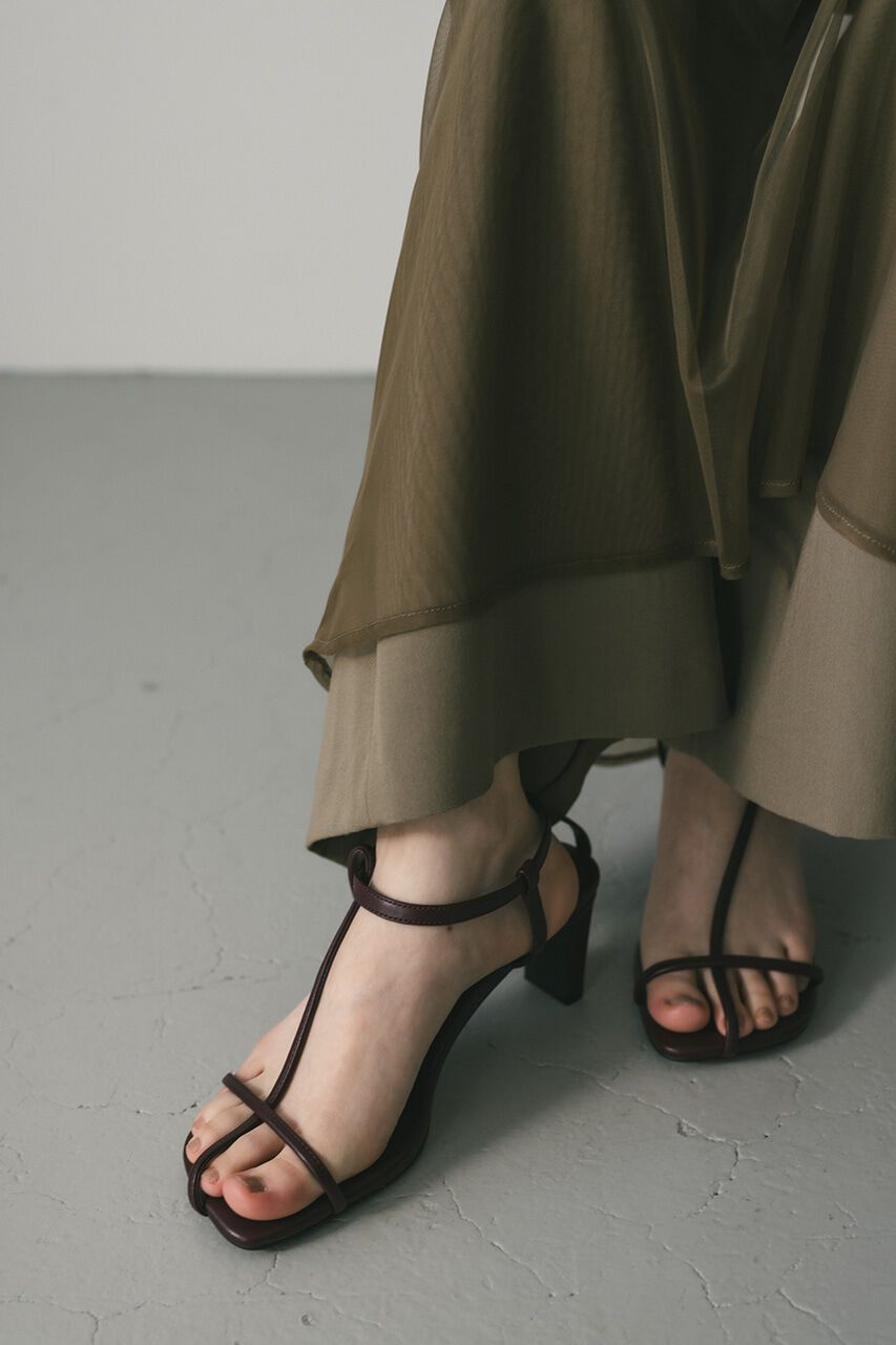 STYLEMIXER「ナローストラップサンダル」|パンプス|BRD