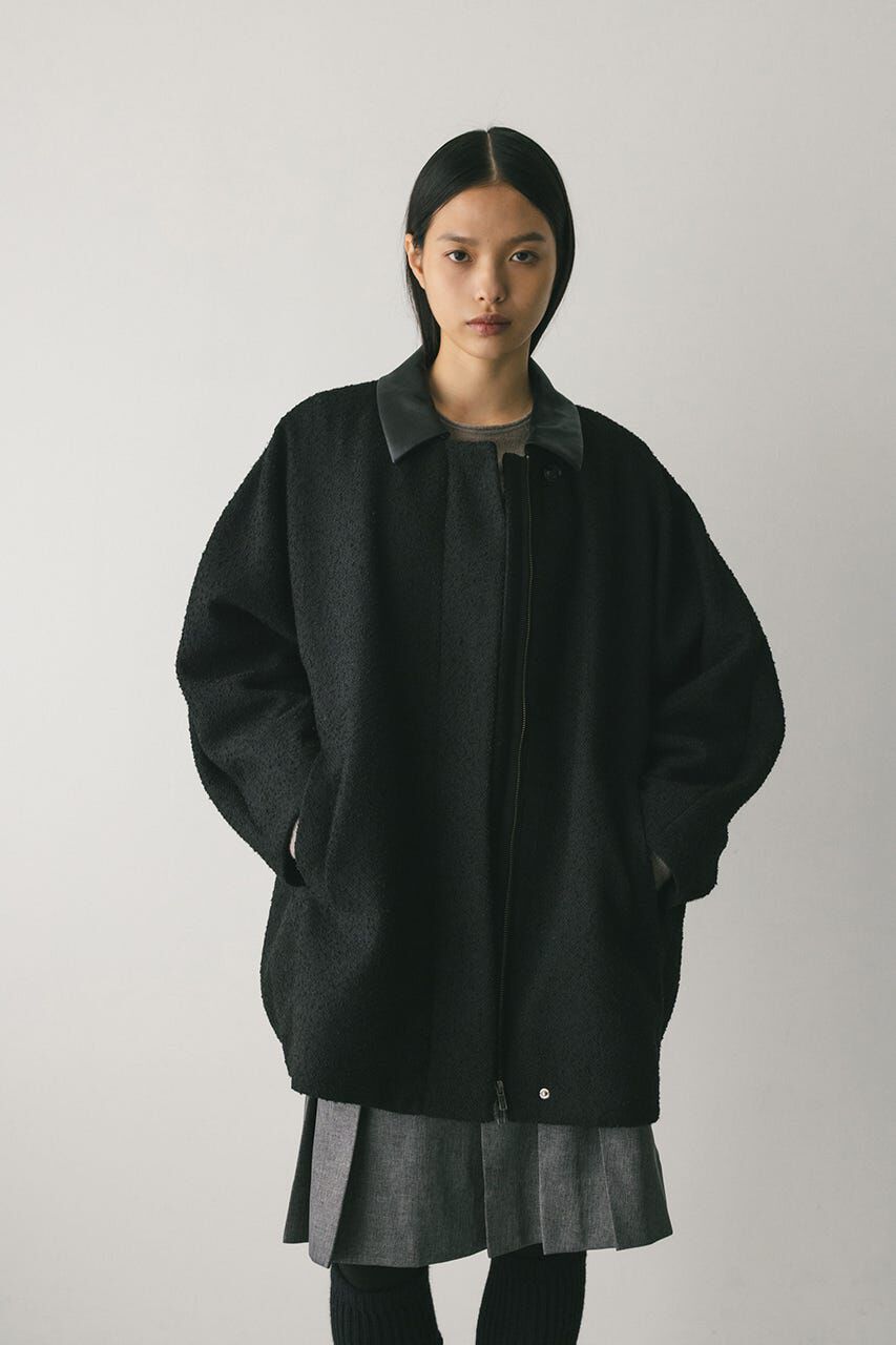 STYLEMIXER「ツイードミディコート」|その他|BLK