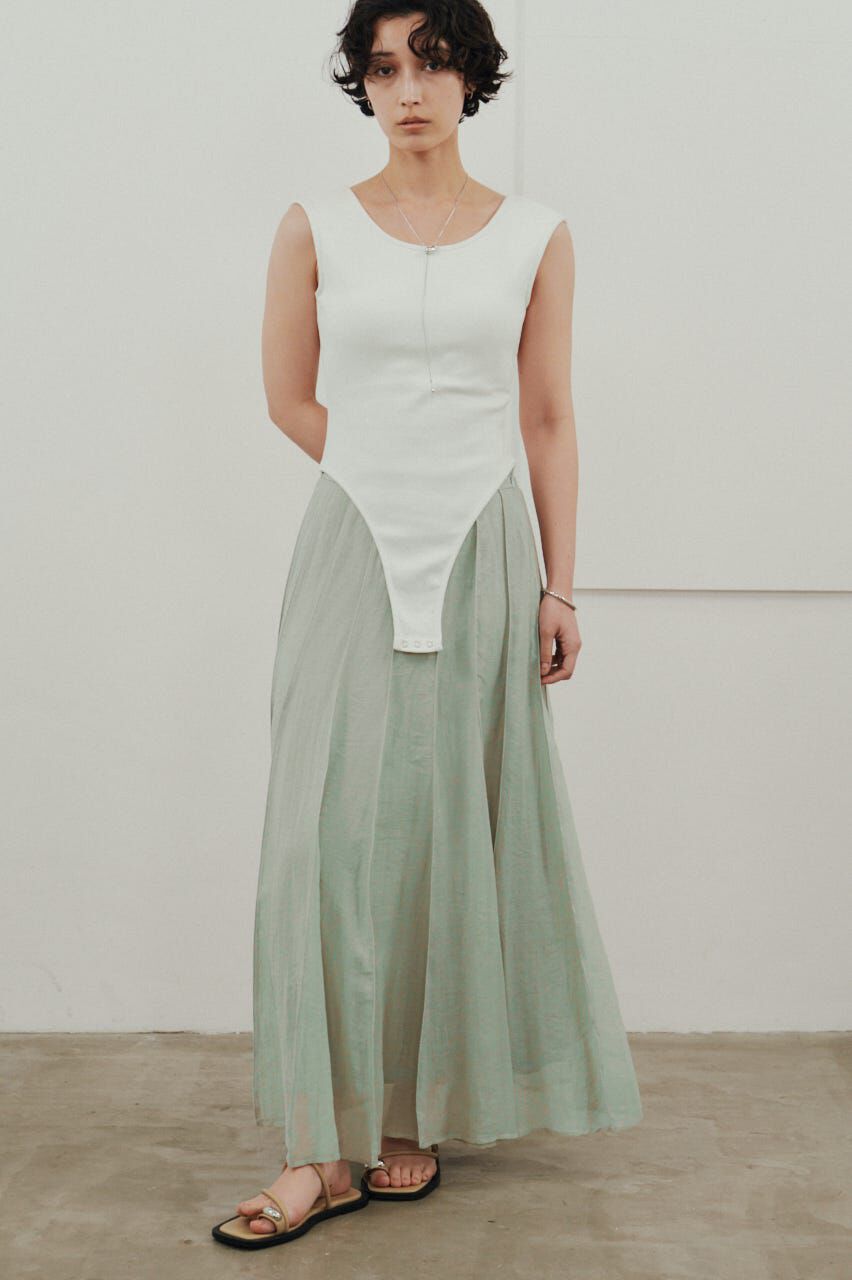 STYLEMIXER「ピンタックシアースカート」|スカート|