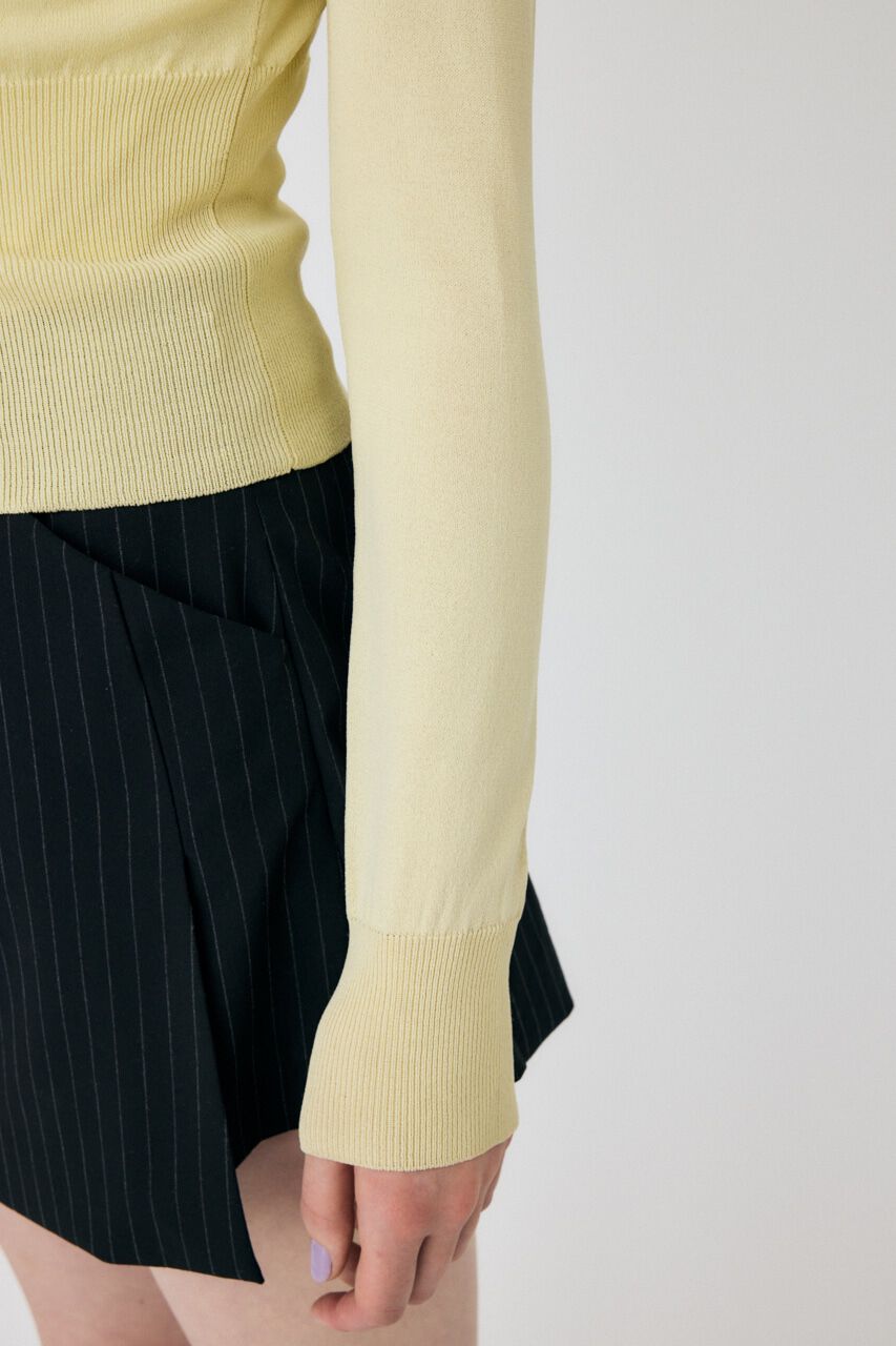 MOUSSY「WAIST SWITCHING カーディガン」|カーディガン|