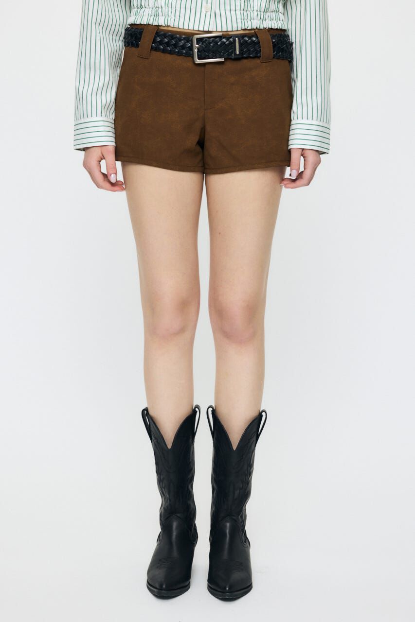 MOUSSY「F/SUEDE SHORT パンツ」|その他|