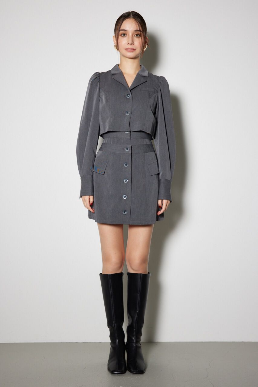 rienda「ラップパターンミニ ワンピース」|ワンピース|