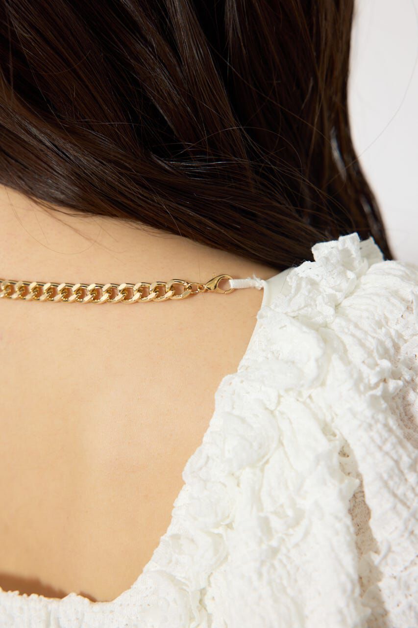 rienda「ショルダーフリルカットミニワンピース」|ワンピース|