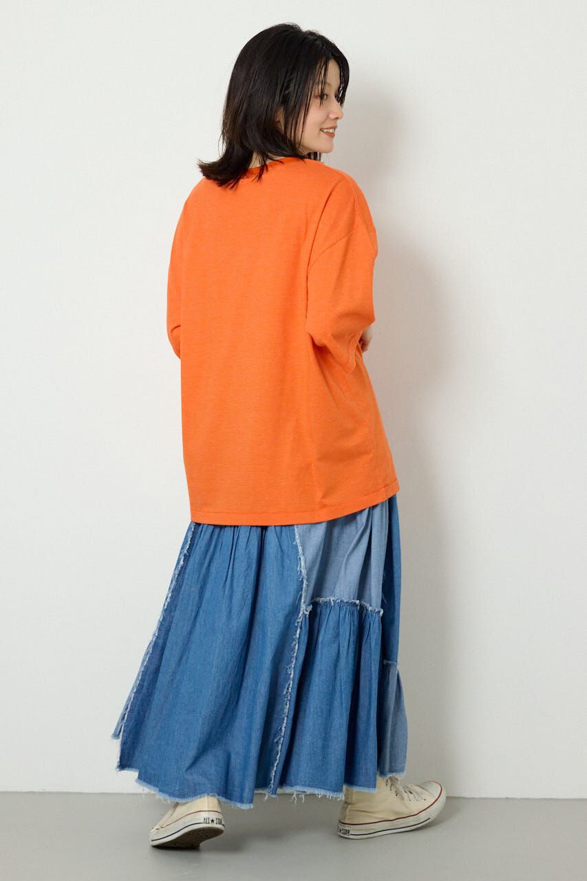 RODEO CROWNS「Heather Border Tシャツ」|Tシャツ・カットソー|