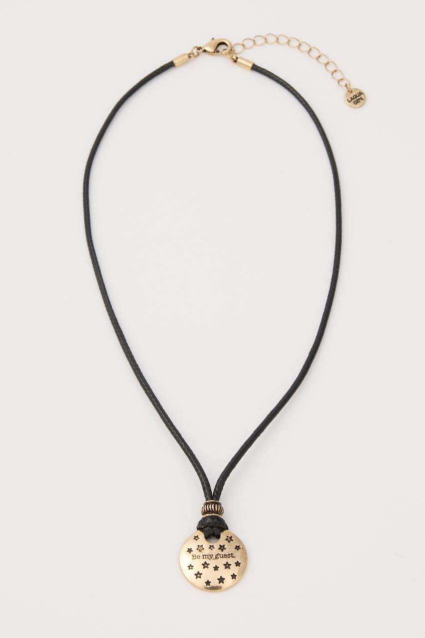 LAGUA GEM「MEDAL ROPE ネックレス」|ネックレス|GLD