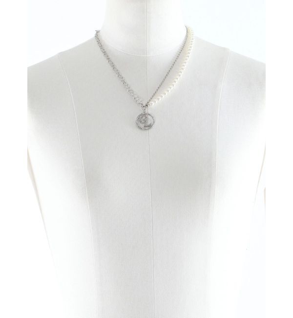 CALNAMUR「FAKE PARL&times;CHAIN NECKLACE/フェイクパール&times;チェーンネックレス」|その他|