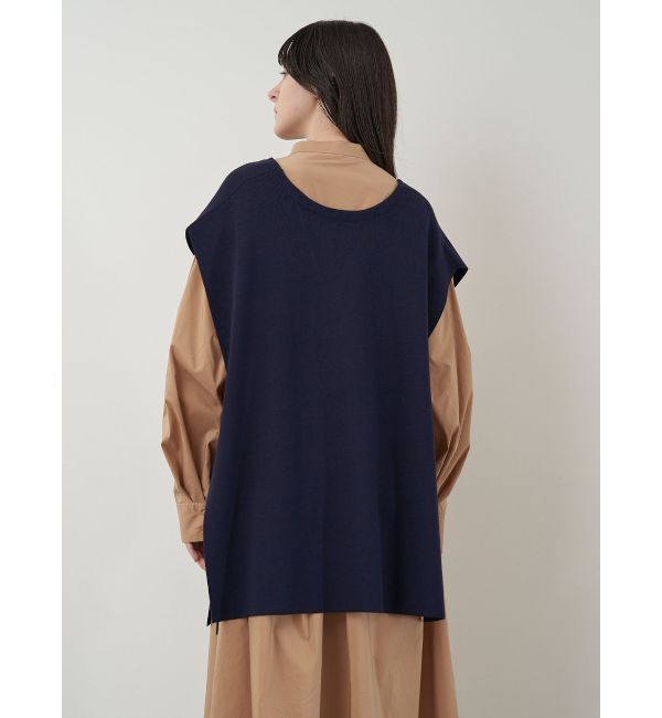 ELENDEEK「KNIT VEST LAYERED SH OP」|ワンピース|