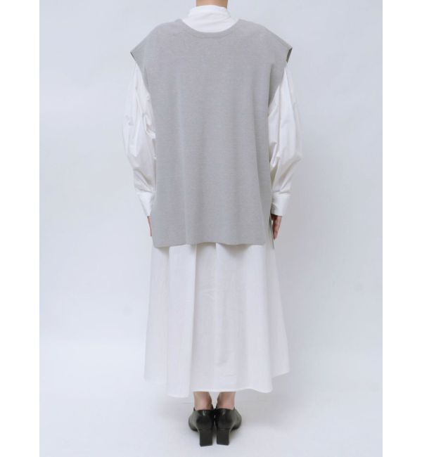 ELENDEEK「KNIT VEST LAYERED SH OP」|ワンピース|