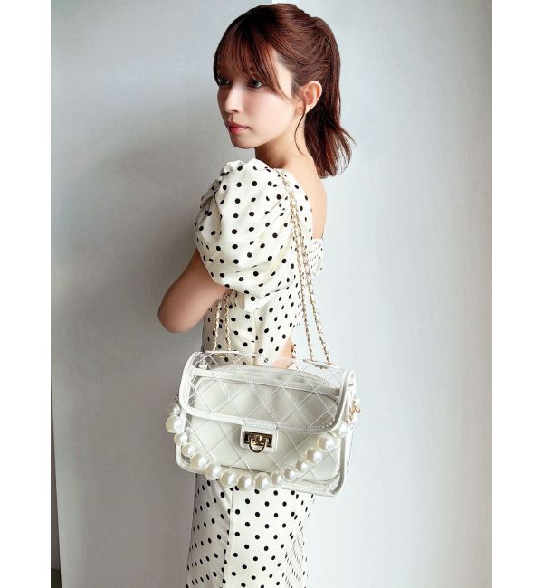 RESEXXY「カラークリアハンドバッグ」|ハンドバッグ|