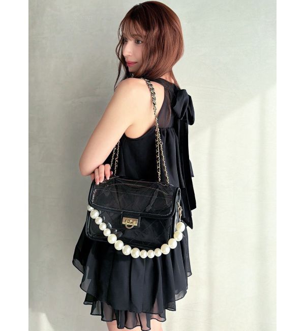 RESEXXY「カラークリアハンドバッグ」|ハンドバッグ|