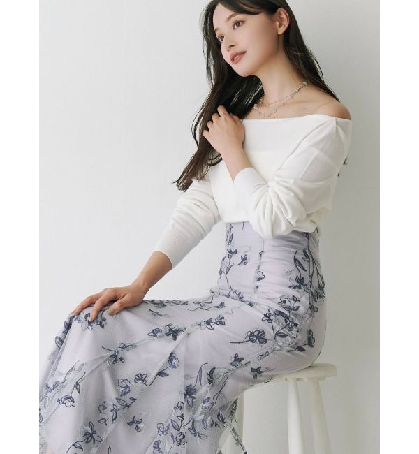 MERCURYDUO「3WAYボートネックニット」|ニット・セーター|