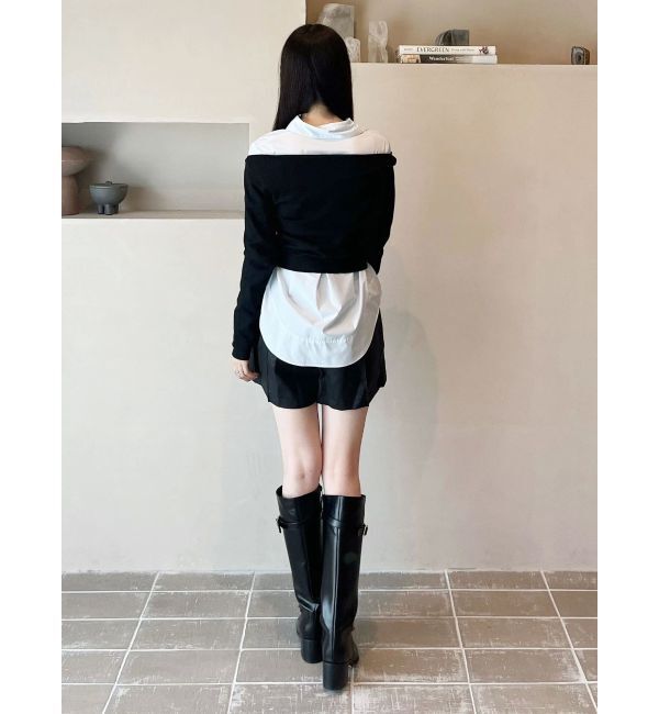 MERCURYDUO「3WAYボートネックニット」|ニット・セーター|