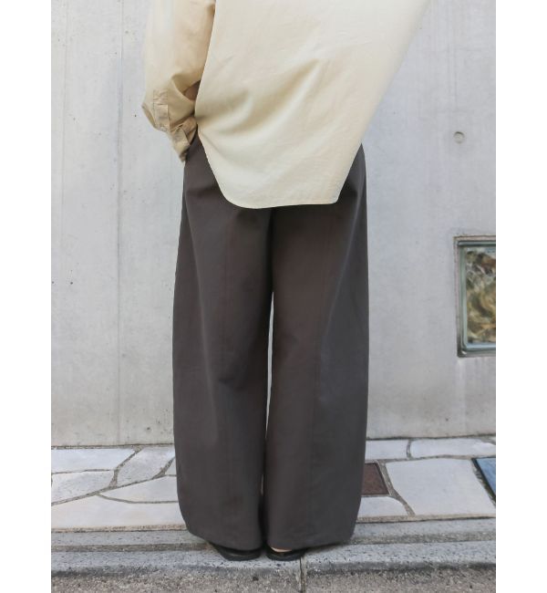 Ungrid「起毛コクーンチノパンツ」|チノ|