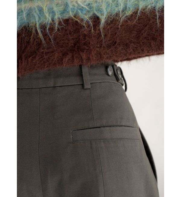 Ungrid「起毛コクーンチノパンツ」|チノ|