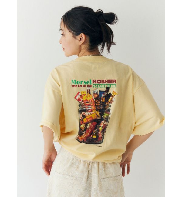 Ungrid「スナックプリントTee」|Tシャツ・カットソー|イエロー