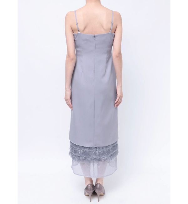 LAGUNAMOON「LADYレイヤードテクスチャーワンピース」|ドレス|