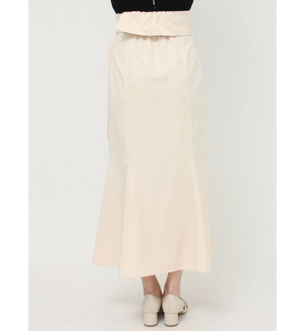 LAGUNAMOON「サテンツイルラペルマーメイドスカート」|スカート|