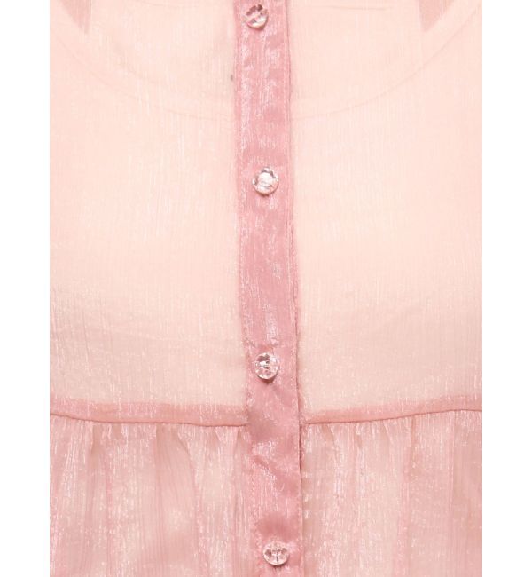 jouetie「ボリュームスリーブシアーシャツ」|シャツ・ブラウス|