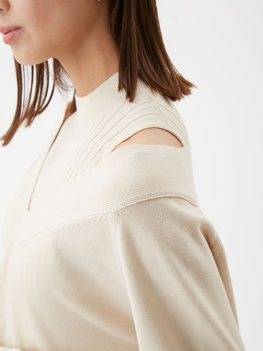 Mila Owen「両得レイヤードニットワンピ」|ワンピース|