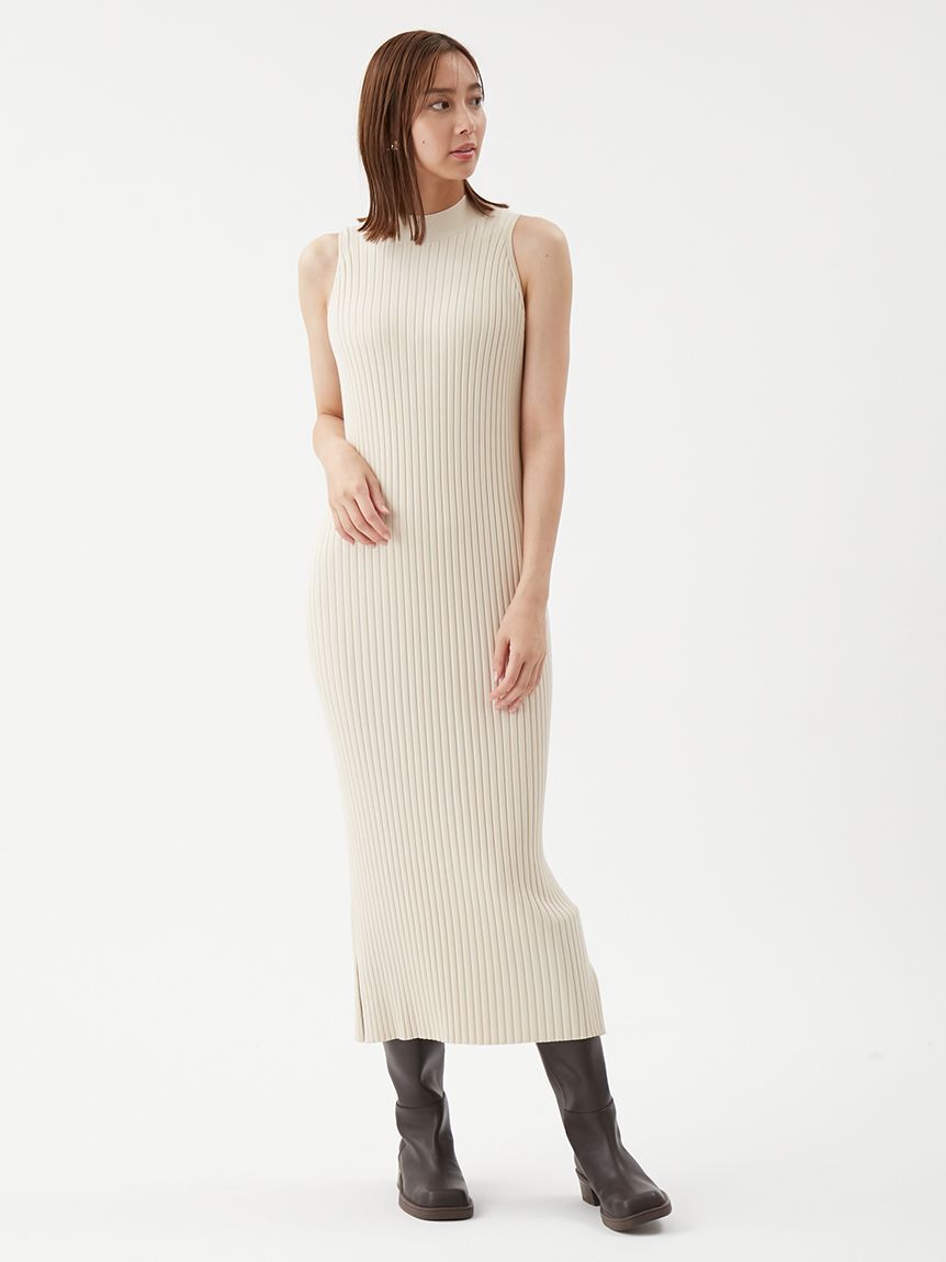 Mila Owen「両得レイヤードニットワンピ」|ワンピース|