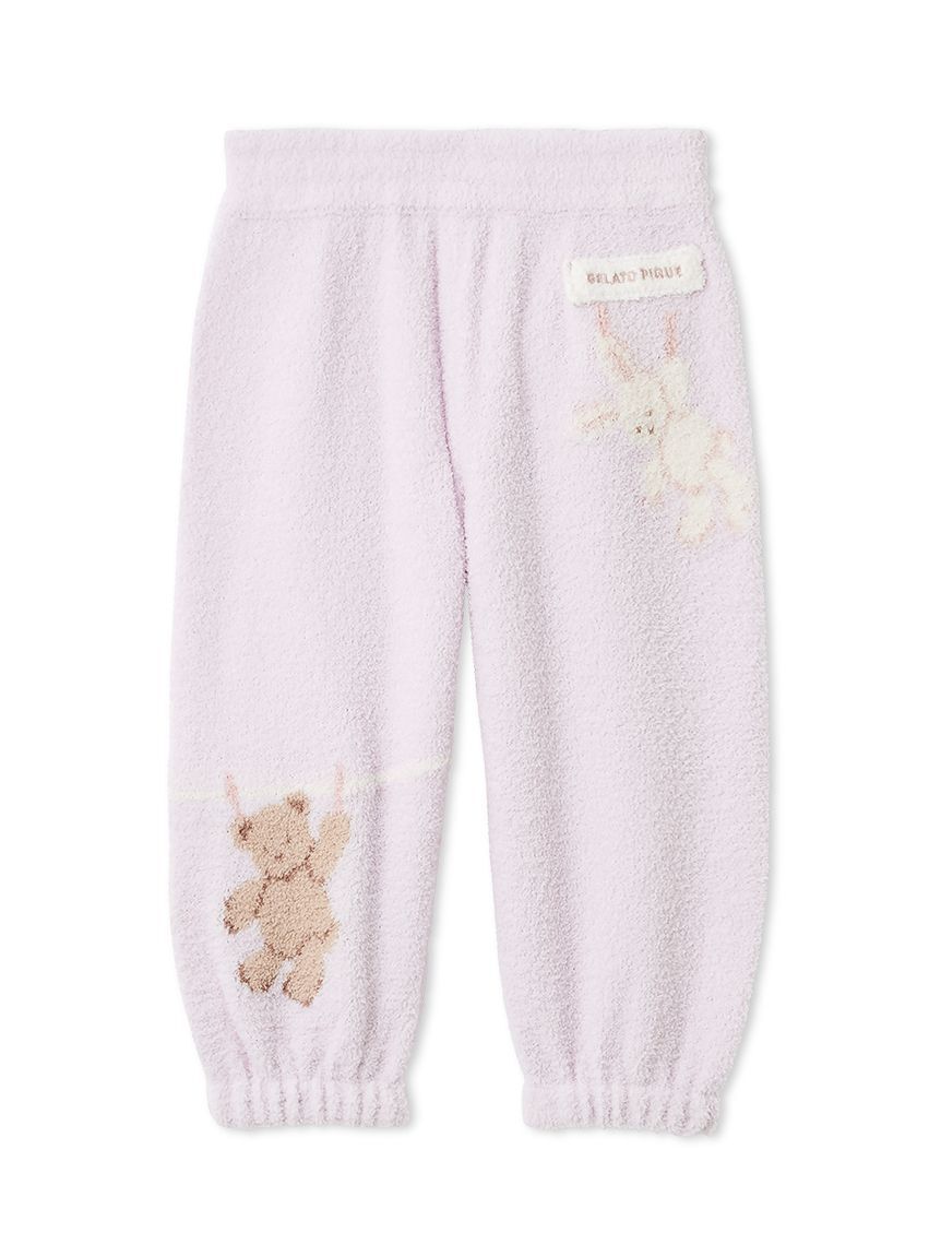 GELATO PIQUE KIDS & BABY「【BABY】エアリーモコウォッシングアニマルジャガードロングパンツ」|その他ベビーウェア|