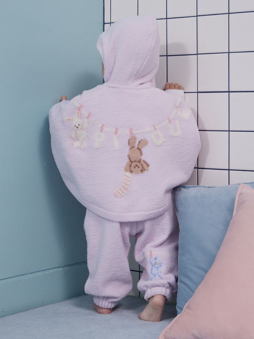 GELATO PIQUE KIDS & BABY「【BABY】エアリーモコウォッシングアニマルジャガードロングパンツ」|その他ベビーウェア|