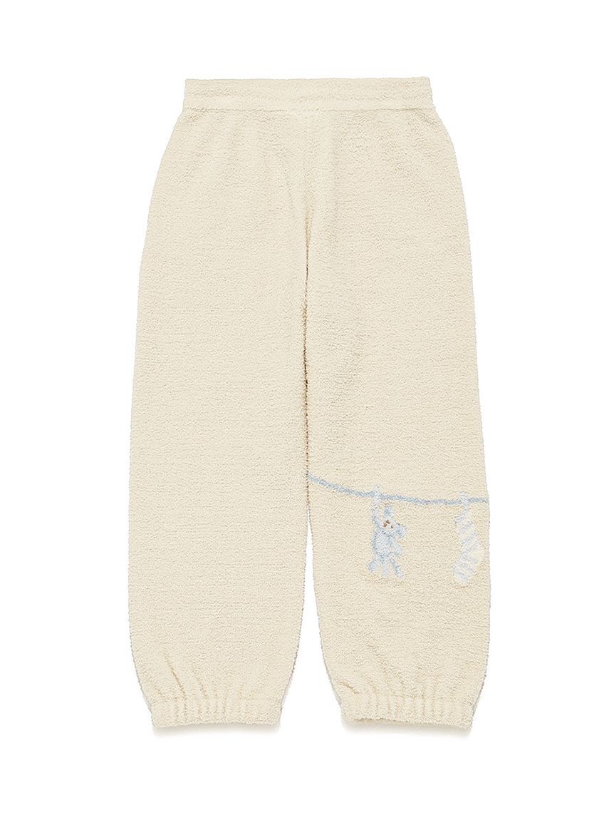 GELATO PIQUE KIDS & BABY「【KIDS】エアリーモコウォッシングアニマルジャガードロングパンツ」|ルームウェア|