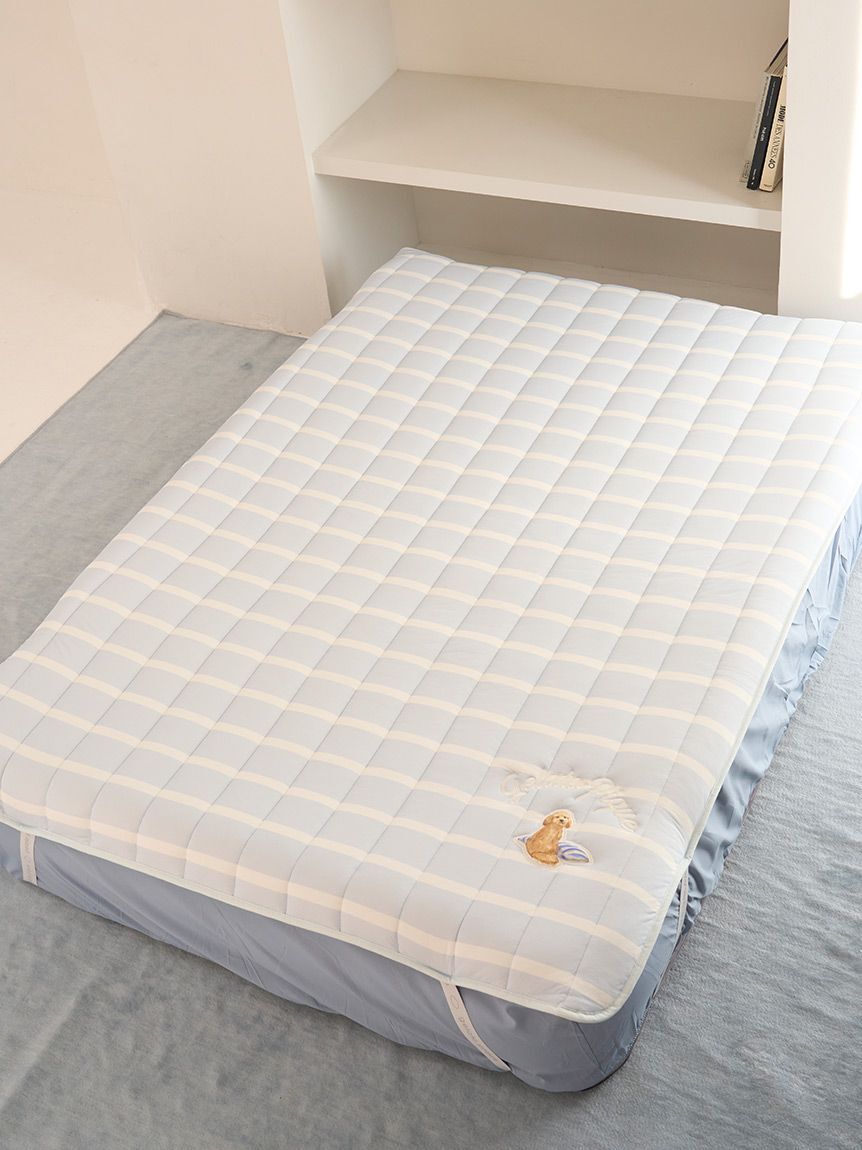 gelato pique Sleep「【Sleep】【UNISEX】プレイフルDOG敷きパッド(ダブル)」|その他|BLU