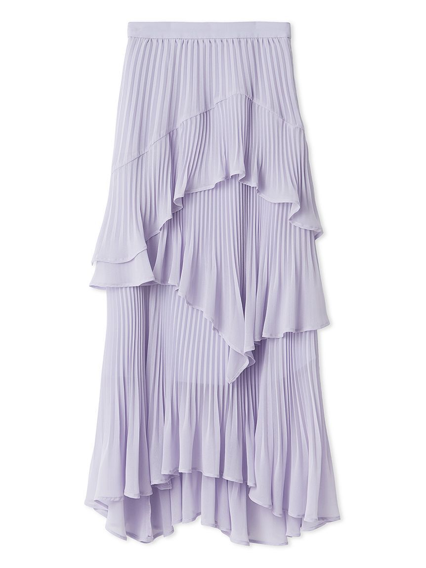 SNIDEL「Sustainableプリーツティアードスカート」|スカート|LAV