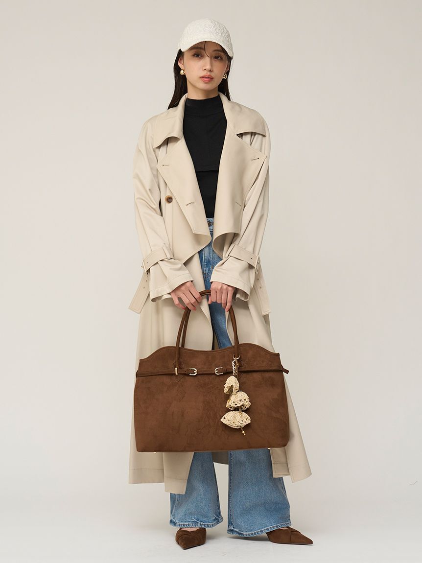 SNIDEL「【WEB限定カラーあり】ソフトベルトトートバッグ」|トートバッグ|