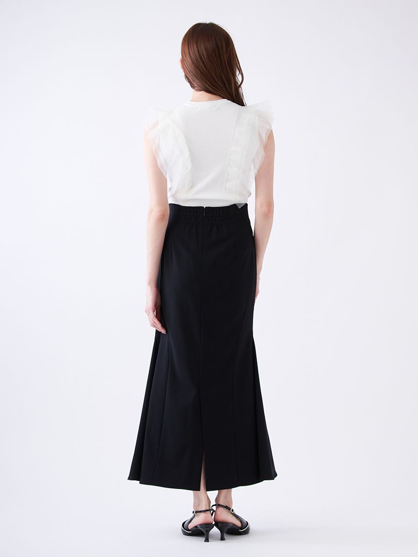 SNIDEL「Sustainableドレープマーメイドスカート」|スカート|