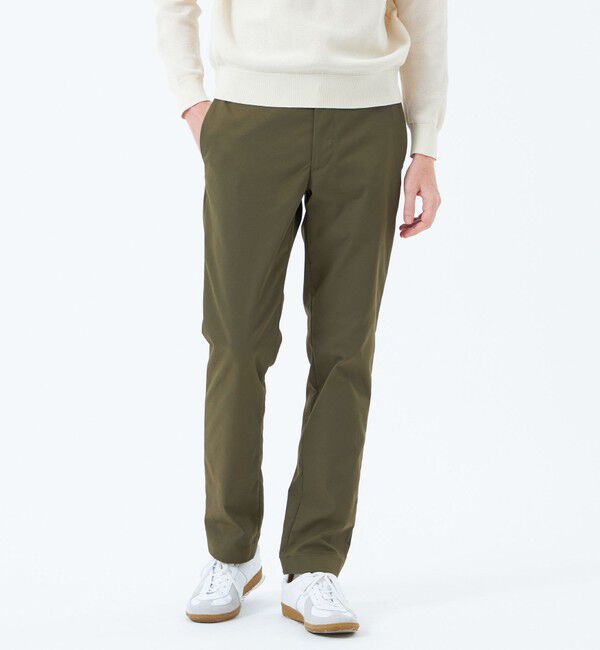 MACKINTOSH PHILOSOPHY「【MP STANDARD TROUSERS】STYLE002 SLIM FIT フレックスドライチノ」|その他|ライトグリーン