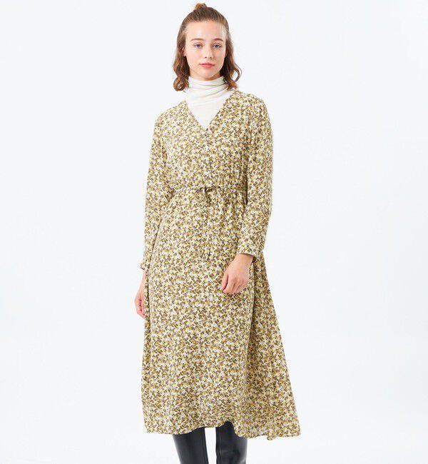 MACKINTOSH PHILOSOPHY「リトルフラワープリントワンピース」|ワンピース|イエロー