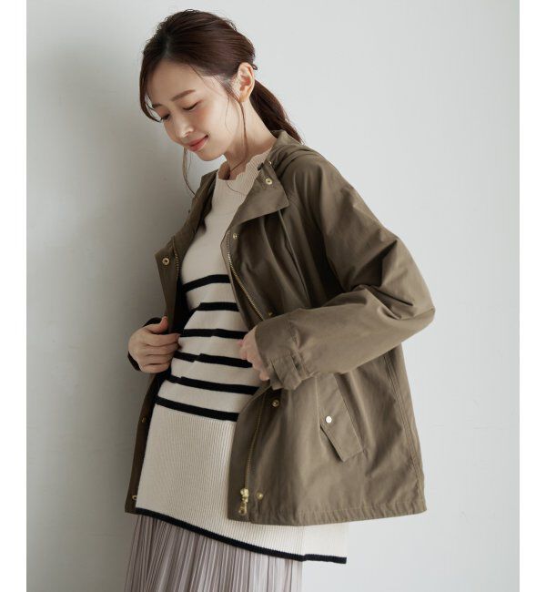 ikka「【雑誌 SPRiNG 12月号掲載】ボアライナー3WAYマウンテンパーカー」|ブルゾン・スタジャン|