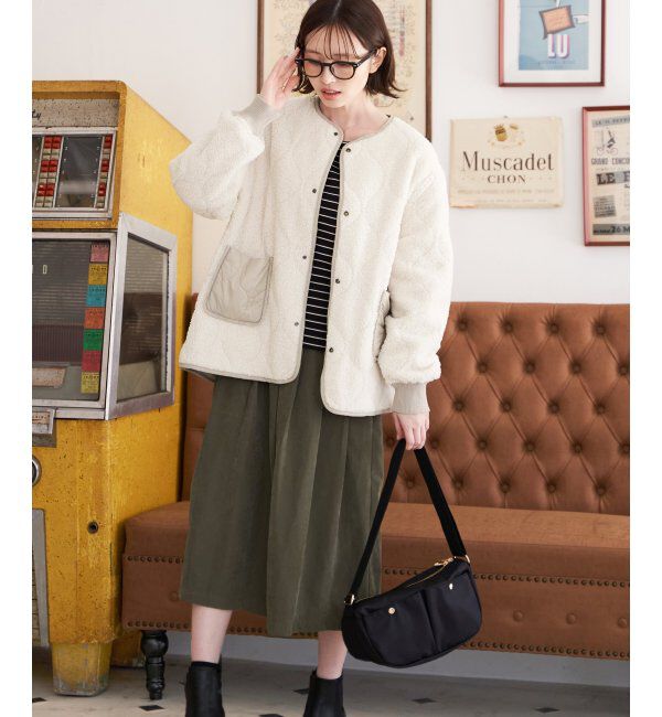 ikka「ハーフムーンダブルフェイスショルダーバッグ」|その他|