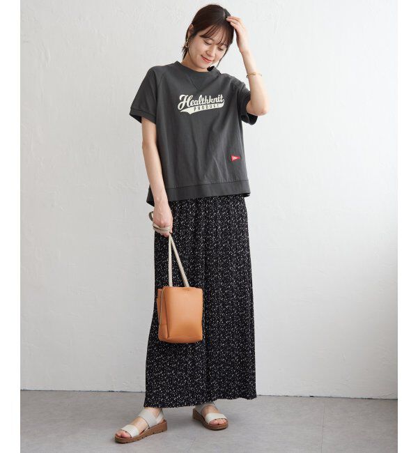 ikka「Healthknit Product ヘルスニットプロダクト ガゼット半袖Tシャツ」|その他|