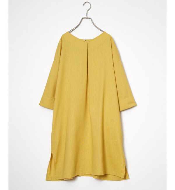 Lbc with Life「リネン混サックワンピース」|ワンピース|