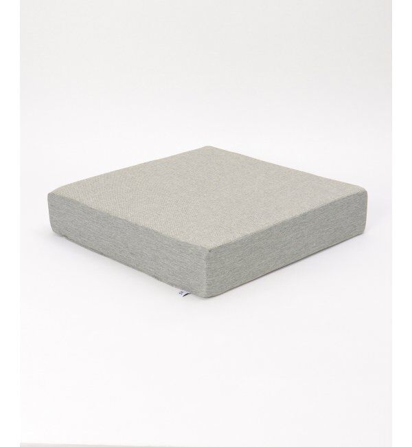 Lbc with Life「スラブ&ヘリンボンシートクッション スクエア H8cm」|クッション・クッションカバー|