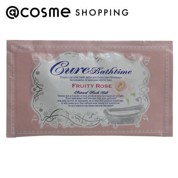  「Cure Cureバスタイム フルーティローズの香り (20g)」|入浴剤・バスグッズ|その他