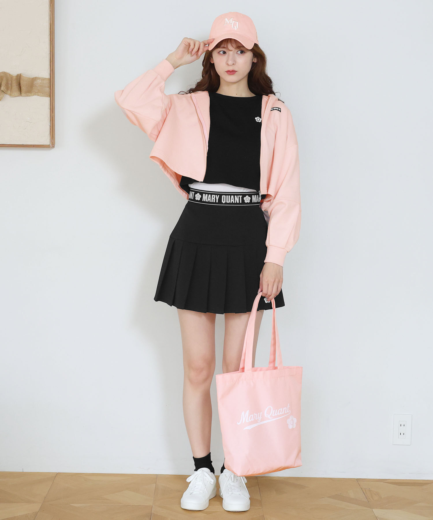 MARY QUANT「ベースボールロゴ トート」|トートバッグ|