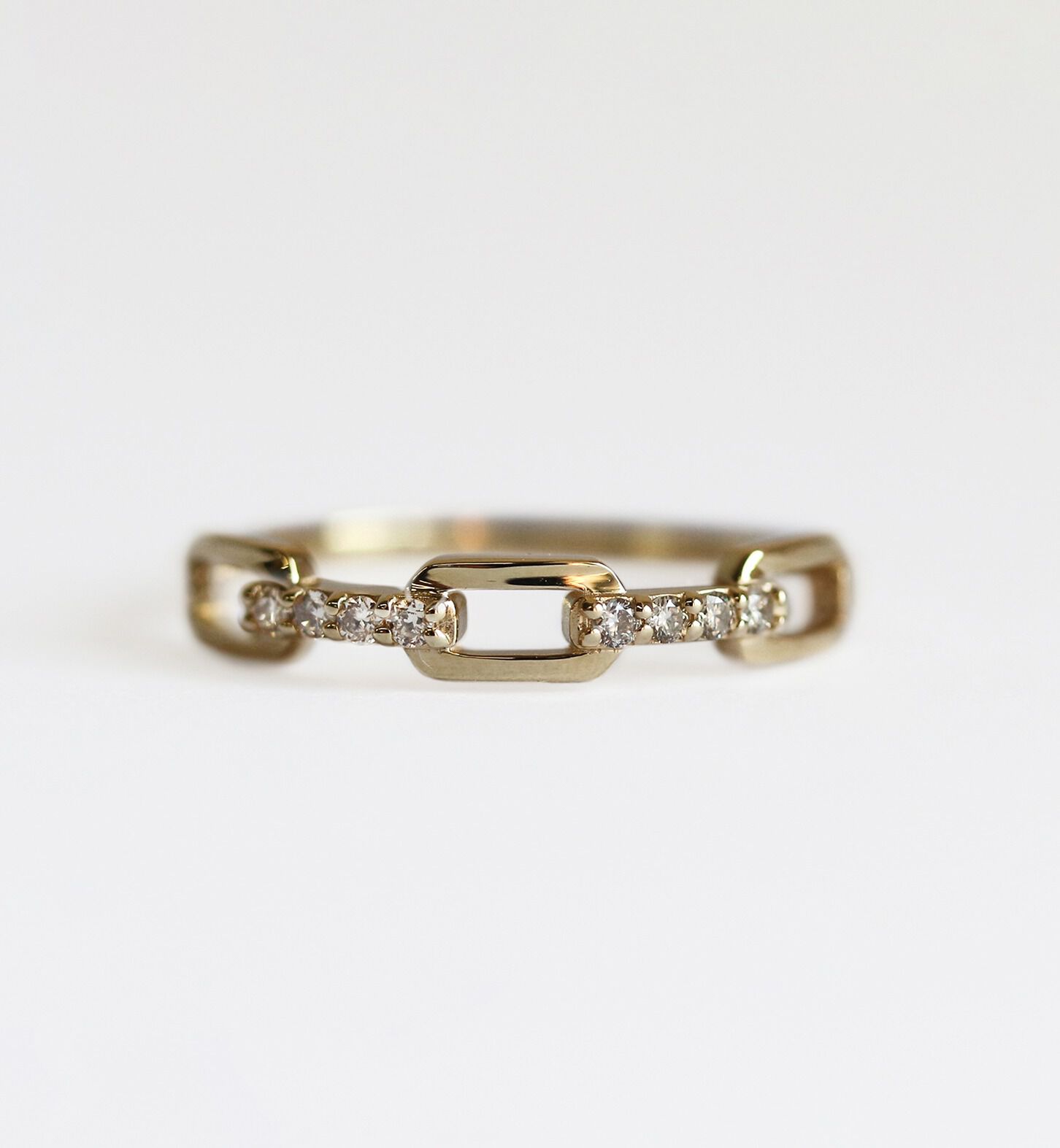  「ダイヤモンド リアン リング  | K10YG〈リアン〉」|リング|K10 イエローゴールド