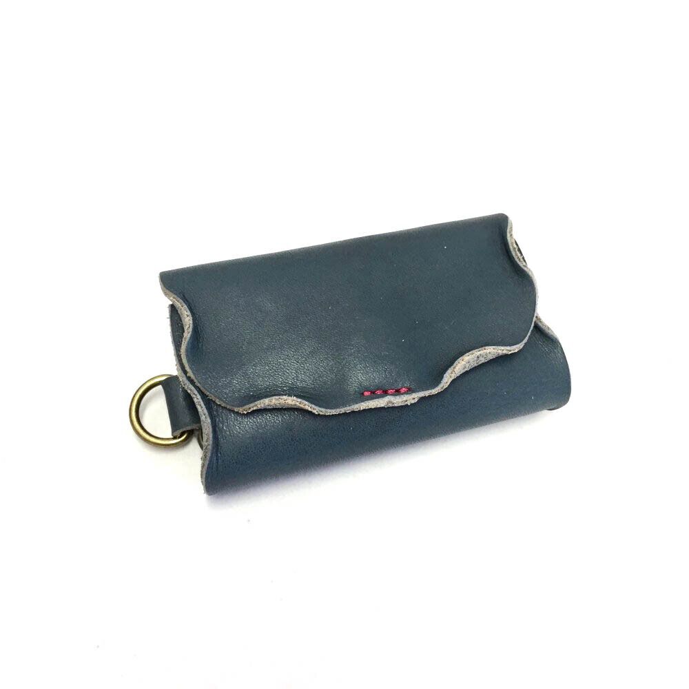 BACKYARD FAMILY「リアン Lien キーケース 通販 LIW0700 ジーズンウォッシュ キーリング 鍵入れ 8連」|その他|ブルー1