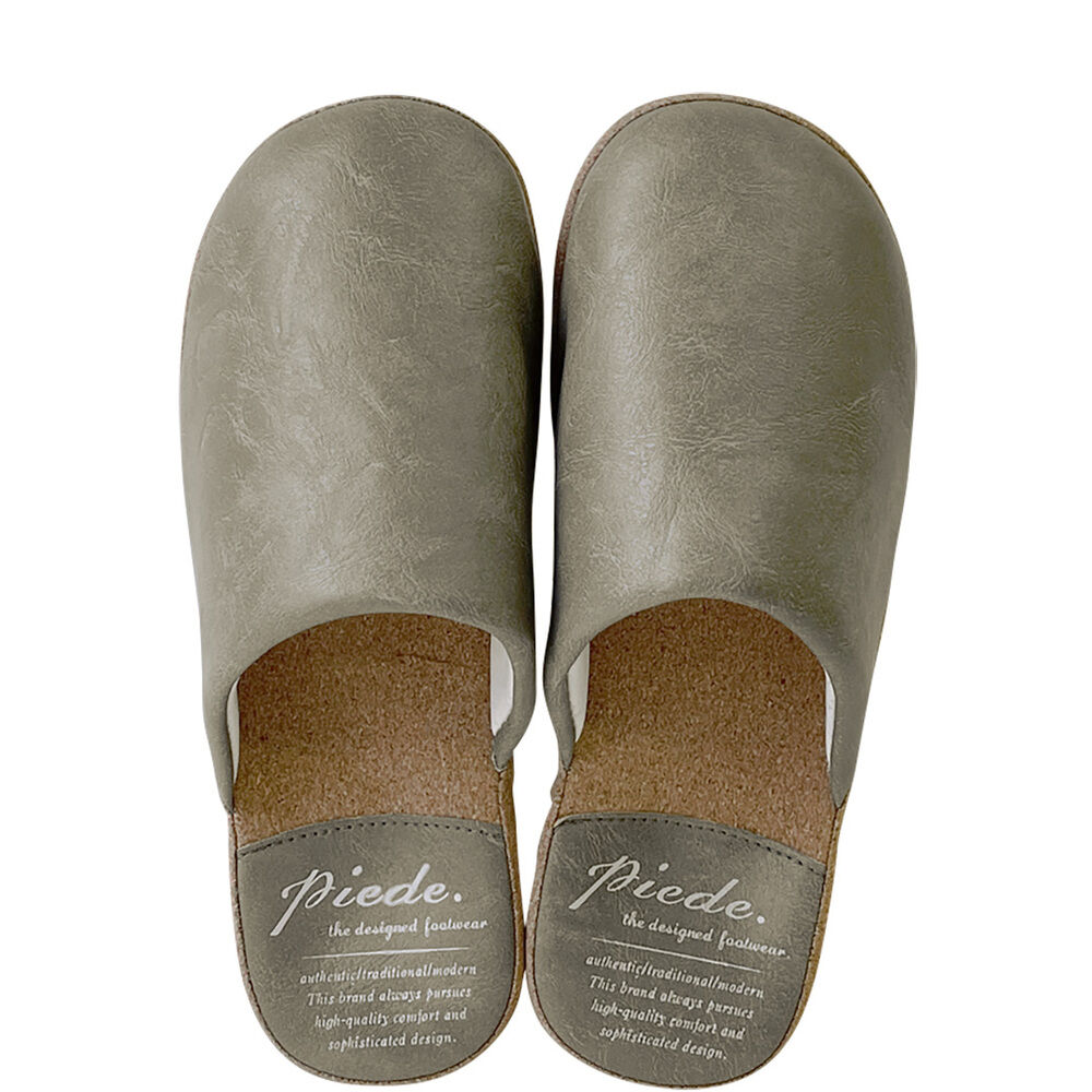 BACKYARD FAMILY「スリッパ 厚底 通販 ルームシューズ 前詰まりスリッパ ルームスリッパ 室内履き メンズ」|ルームシューズ|グリーン1